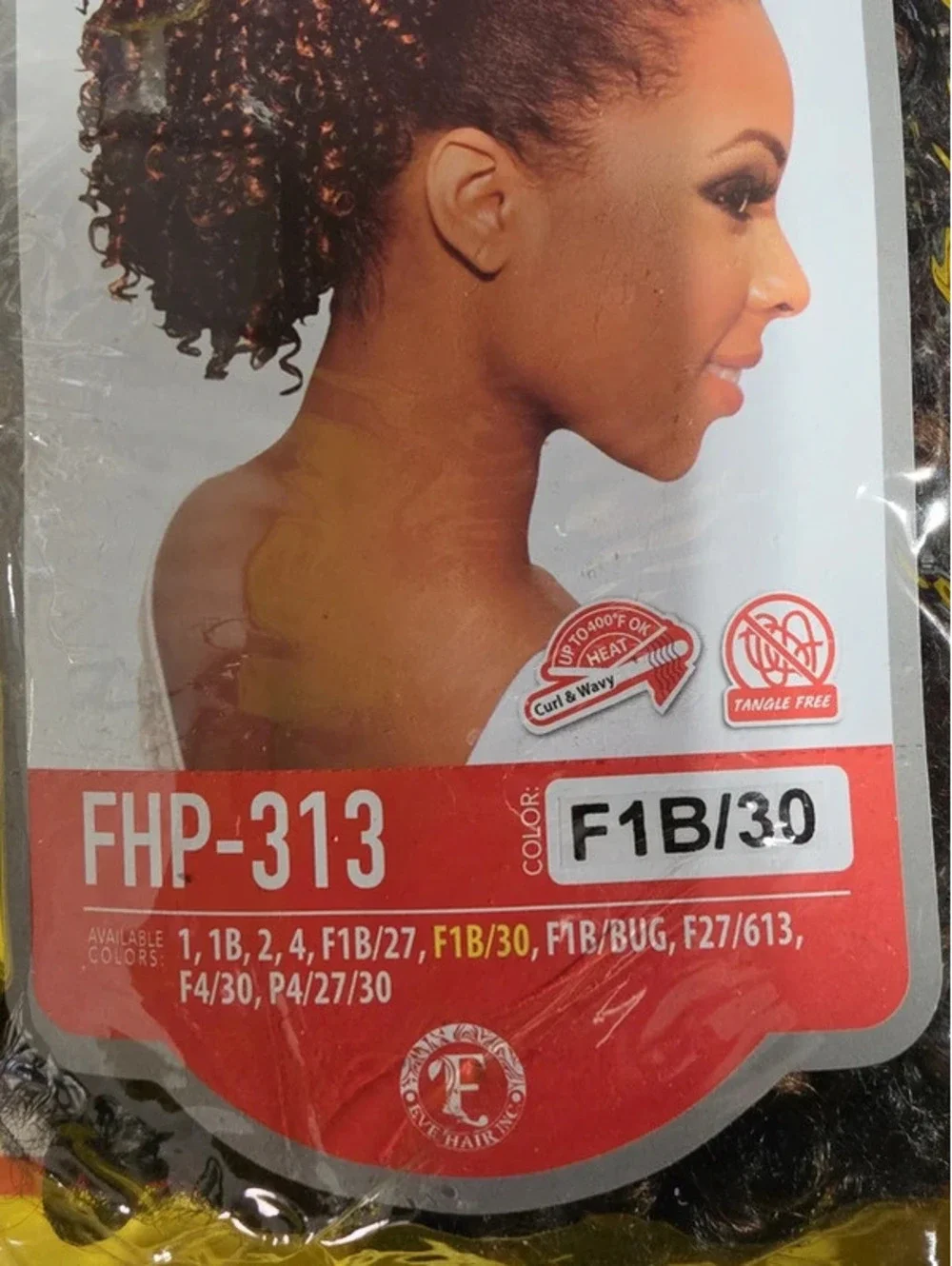 Eve Hair Casablanca Faux Hair Drawstring Ponytail Curly Updo